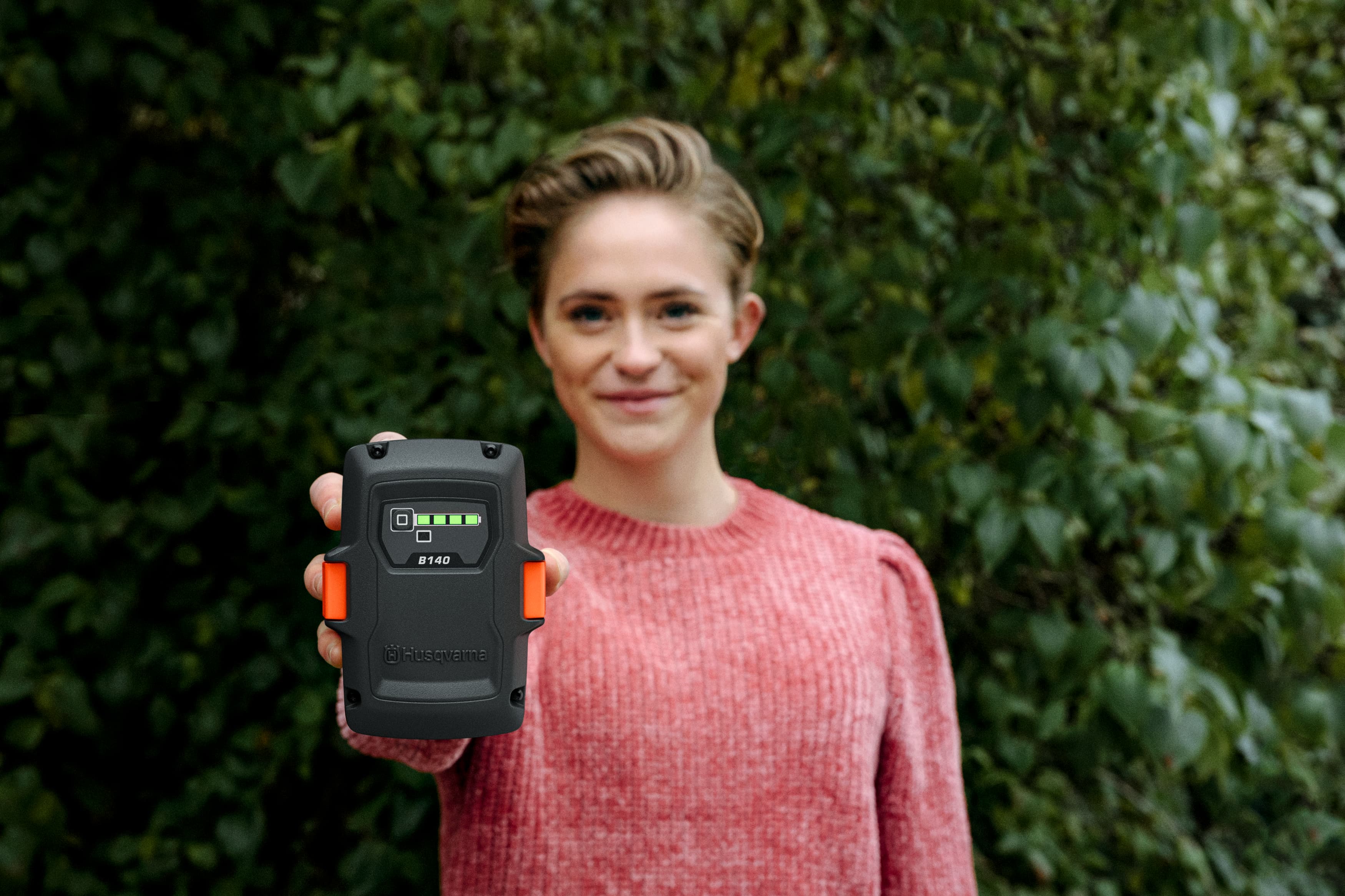 Husqvarna's flexible 36V system BLi-X offers battery power for everything from light and demanding homeowner tasks to professional use. One battery can be used for several tools, and the wide range of options, from lightweight integrated to backpack batteries, makes it easy to find a tailored, powerful solution that perfectly suits your task at hand. All the batteries deliver high performance, are built to be used over a long time, and can be recharged and swapped quickly for continuous use. image